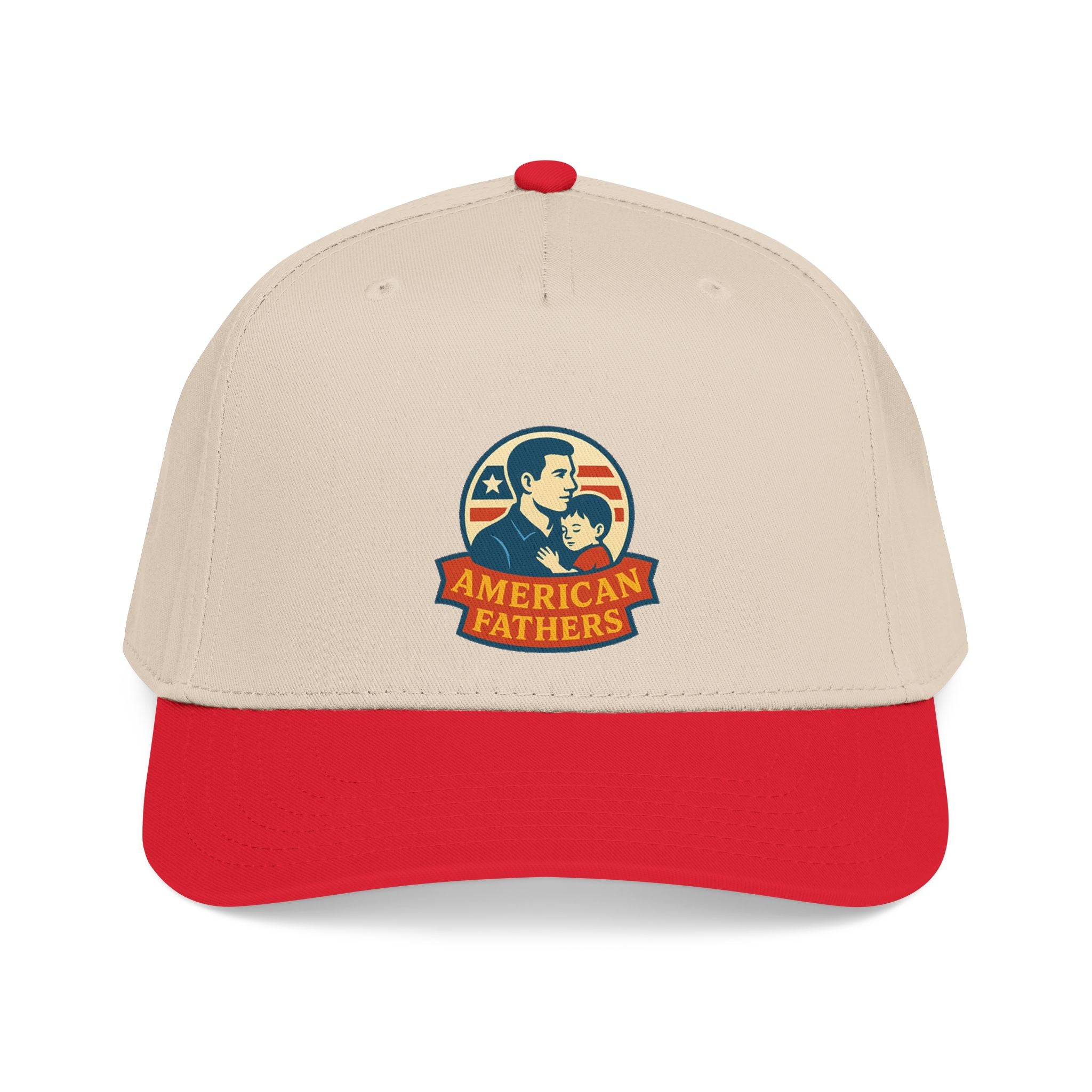 American Fathers Baseball Cap — Vintage Patriotic Dad Hat