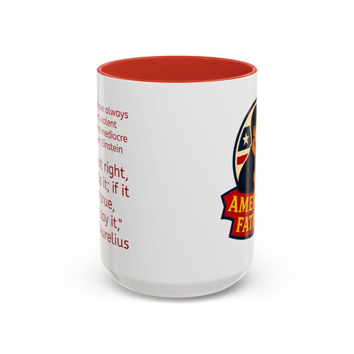 American Fathers Coffee Mug — Patriotic Dad Gift