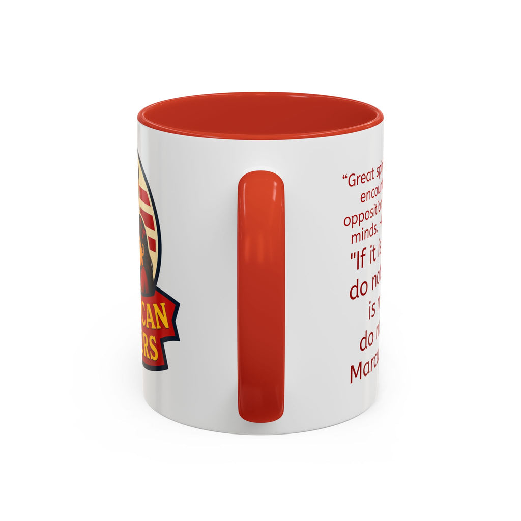 American Fathers Coffee Mug — Patriotic Dad Gift
