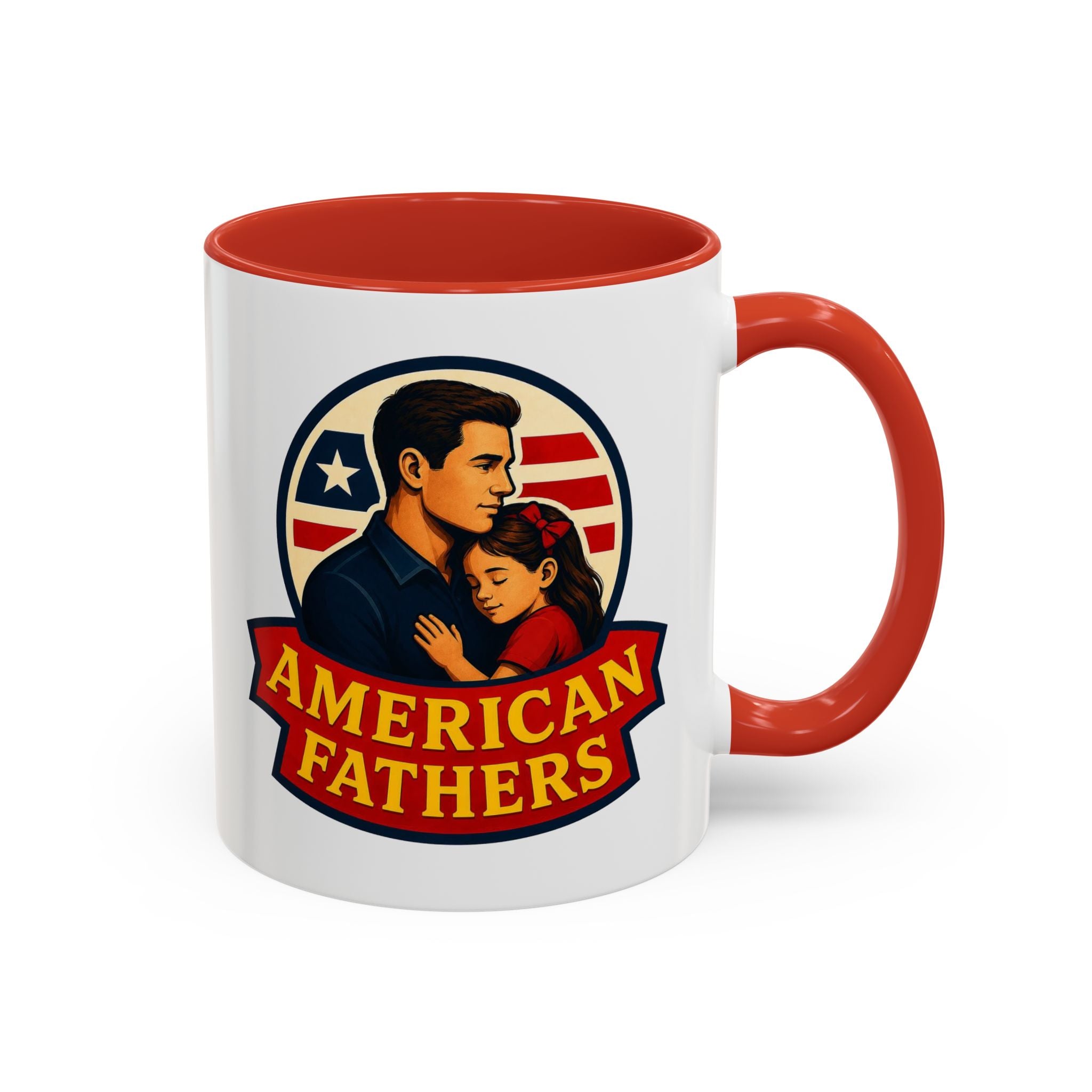 American Fathers Coffee Mug — Patriotic Dad Gift