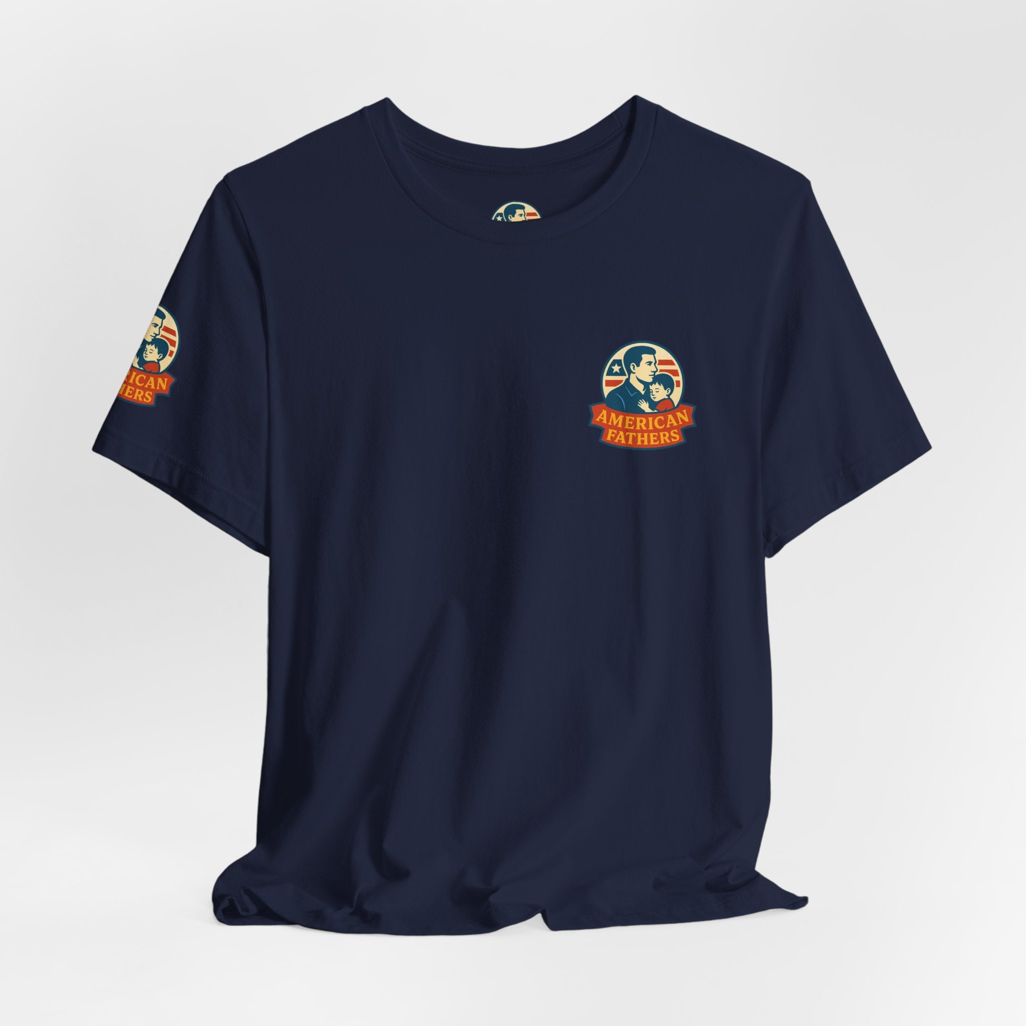 'America Fathers' Support Tee: 'There Is a Child Trafficking House - Its Called "Family Court"' Children's Rights Graphic