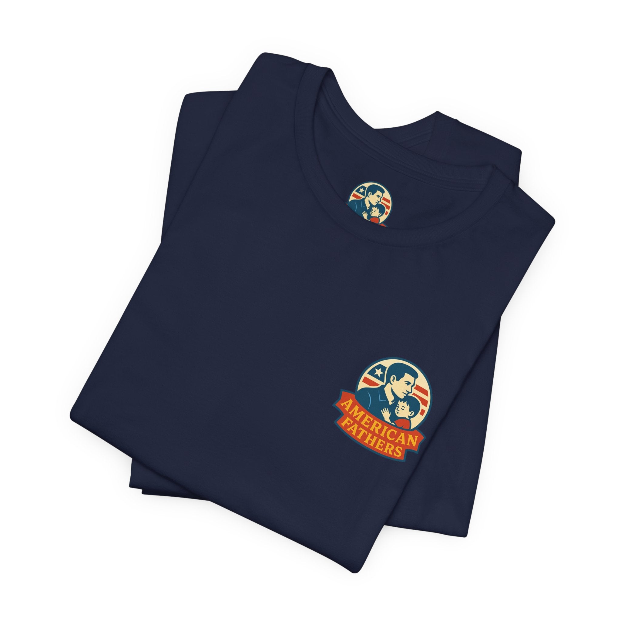 'America Fathers' Support Tee: 'There Is a Child Trafficking House - Its Called "Family Court"' Children's Rights Graphic