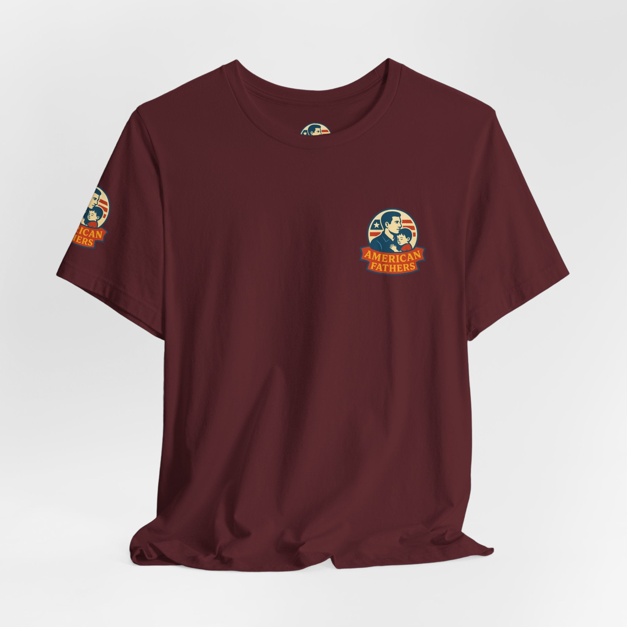 'America Fathers' Support Tee: 'There Is a Child Trafficking House - Its Called "Family Court"' Children's Rights Graphic